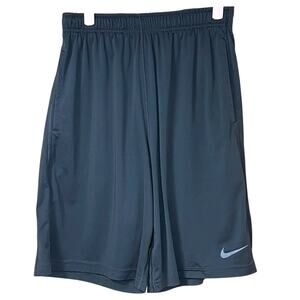 Nike Dri-FIT Shorts Mens Medium Black Athletic Gym Running Training 10” Inseam